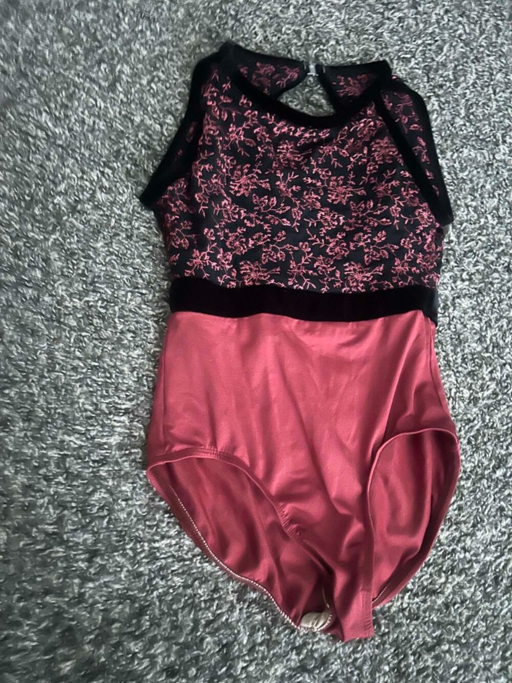 Pink Floral Suffolk Leotard